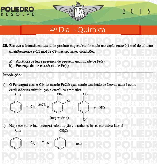 Dissertação 28 - Química - ITA 2015