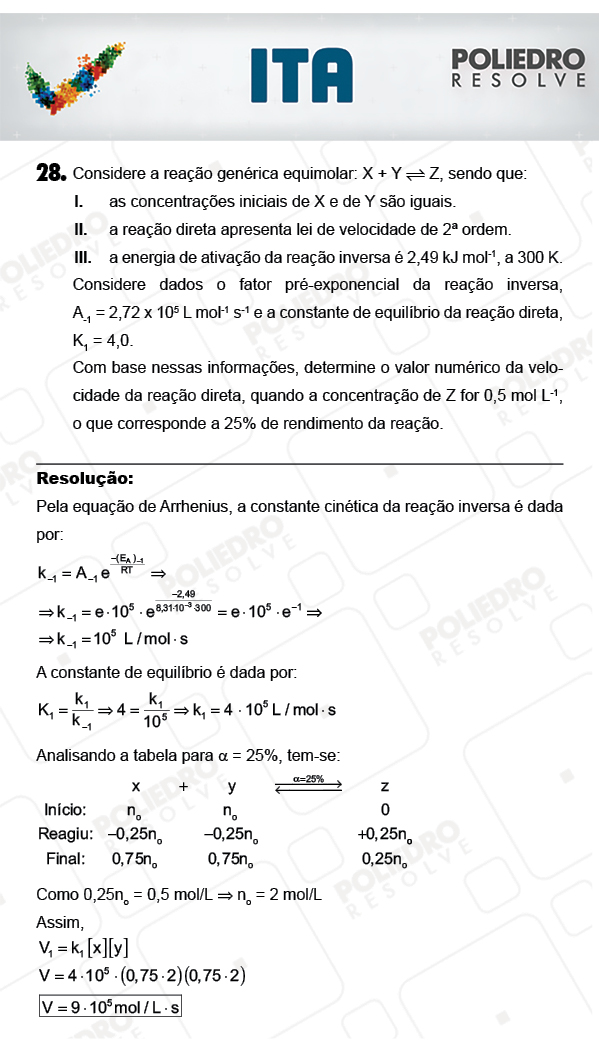 Dissertação 28 - Química - ITA 2018