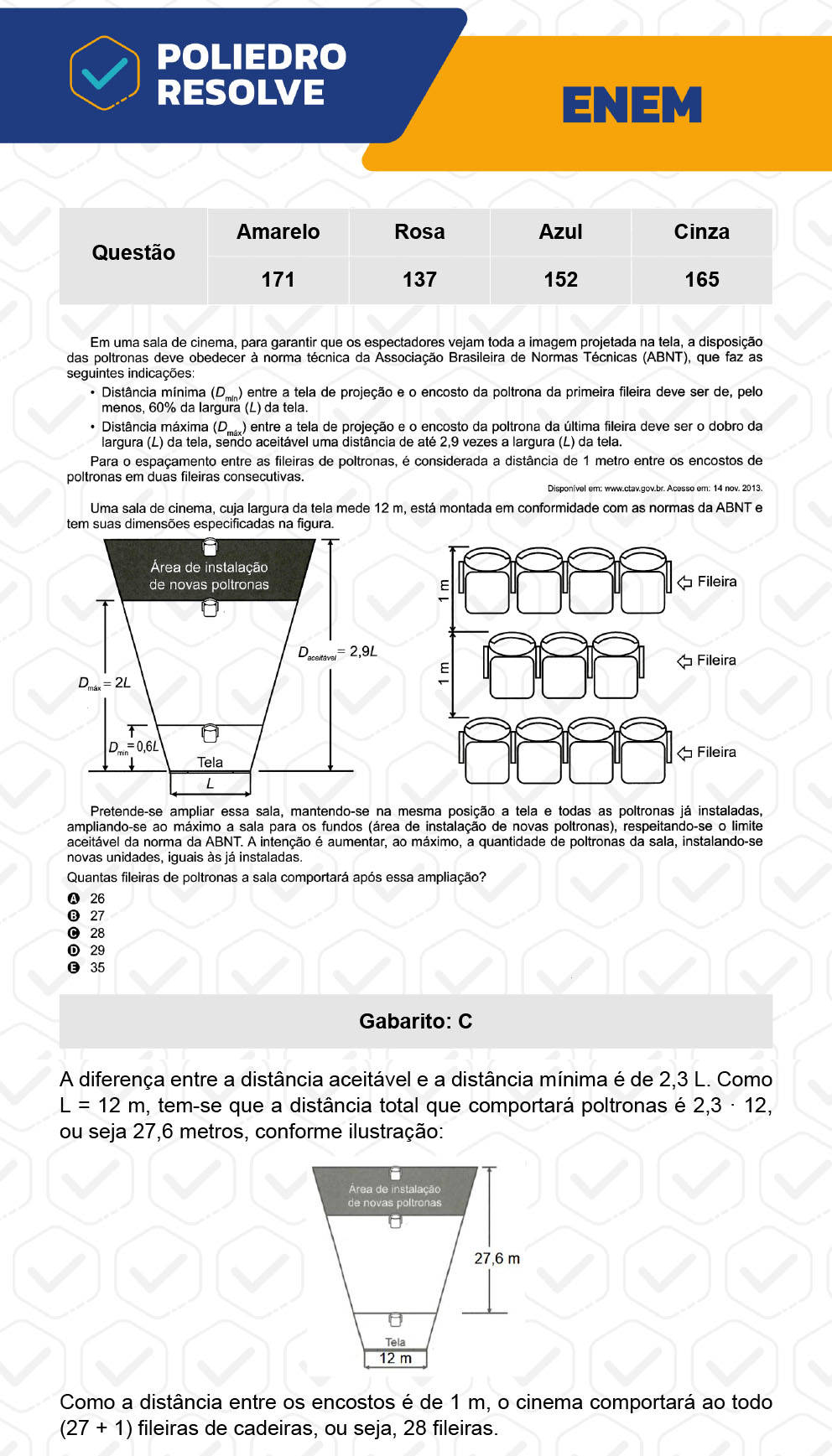 Questão 137 - 2º Dia - Prova Rosa - ENEM 2022