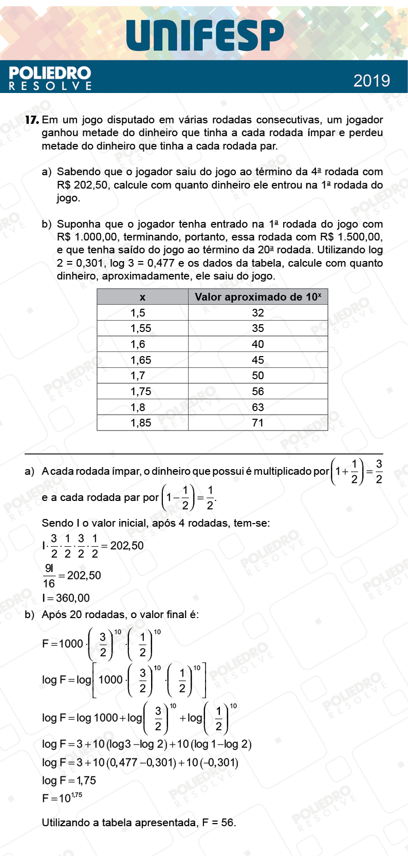 Dissertação 17 - Fase única - 2º Dia - UNIFESP 2019