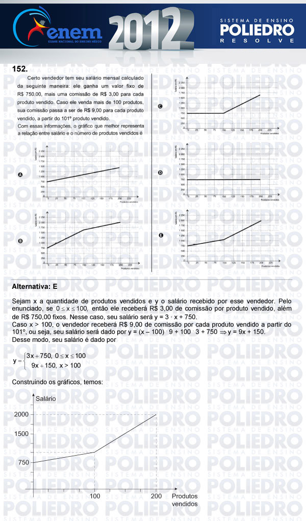 Questão 152 - Domingo (Prova rosa) - ENEM 2012