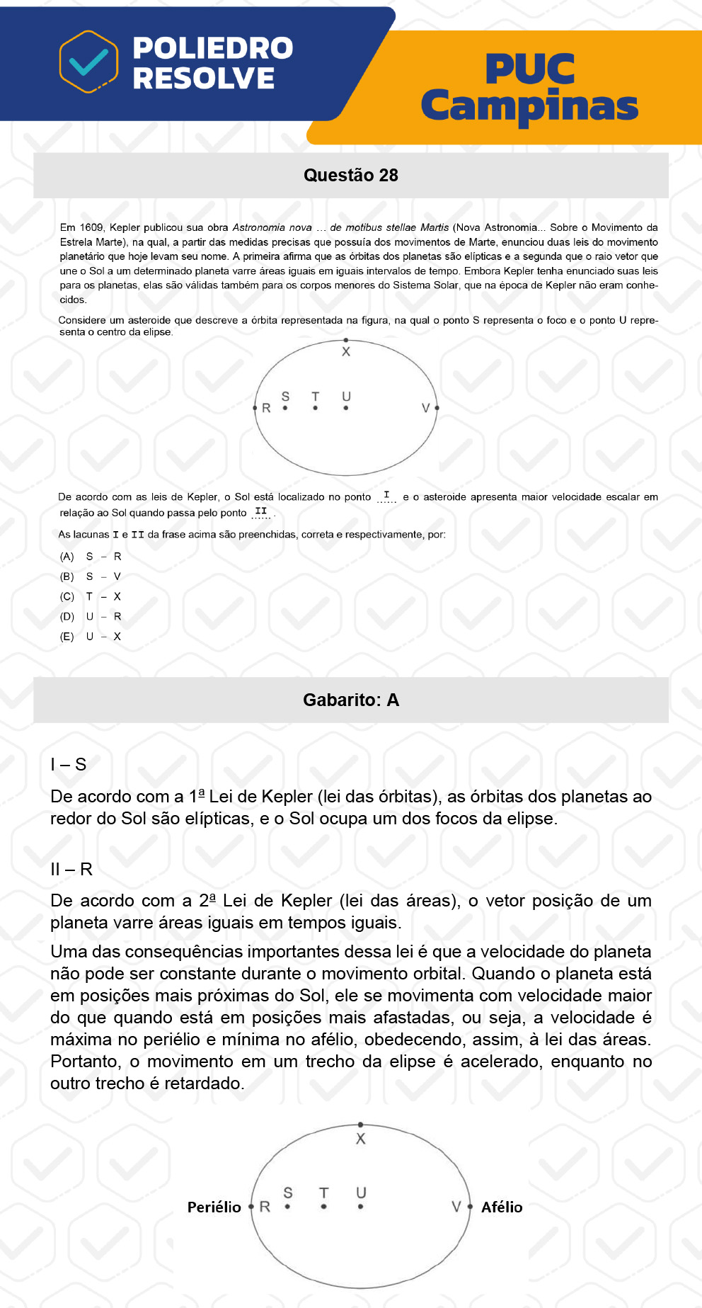 Questão 28 - Prova Geral e Medicina - PUC-Campinas 2023