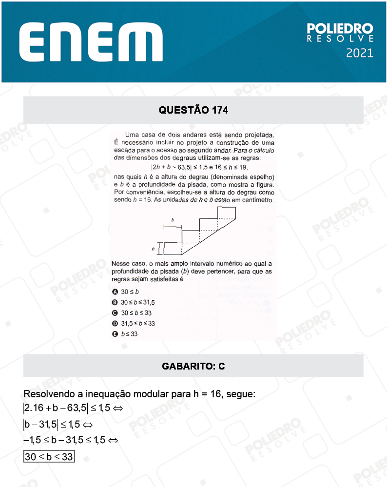 Questão 174 - 2º Dia - Prova Cinza - ENEM 2020