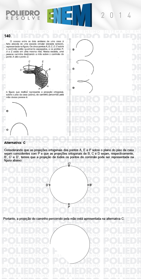 Questão 140 - Domingo (Prova Cinza) - ENEM 2014