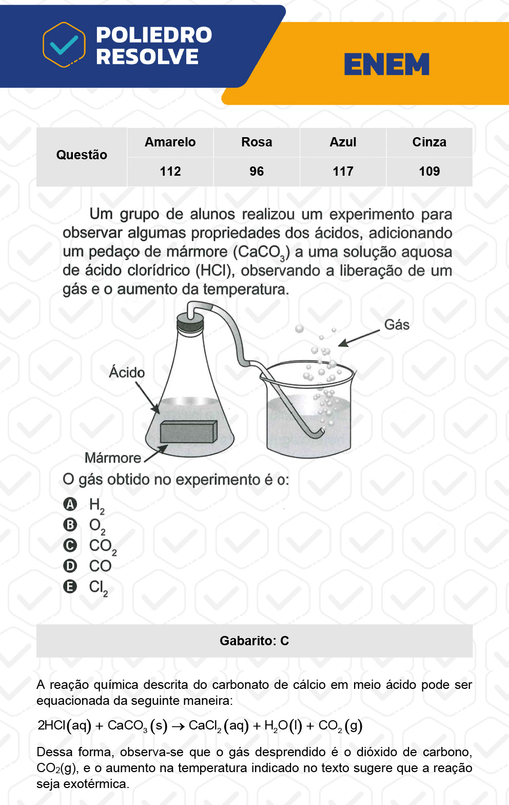 Questão 112 - 2º Dia - Prova Amarela - ENEM 2022