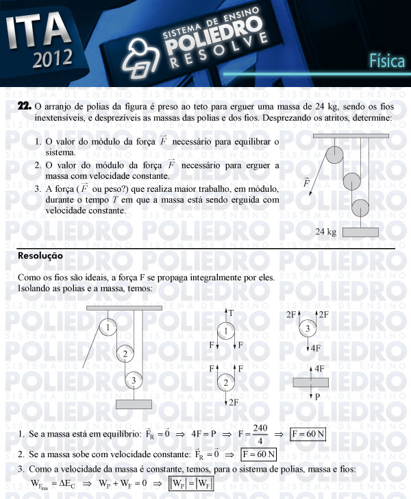 Dissertação 22 - Física - ITA 2012