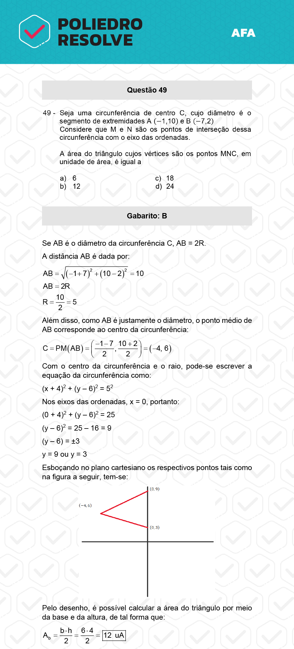 Questão 49 - Prova Modelo A - AFA 2023