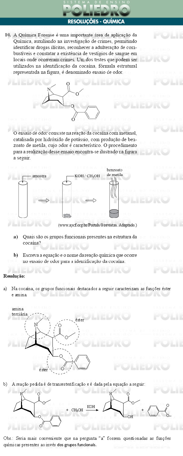 Dissertação 10 - Conhecimentos Específicos - UNIFESP 2009