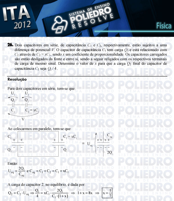 Dissertação 26 - Física - ITA 2012