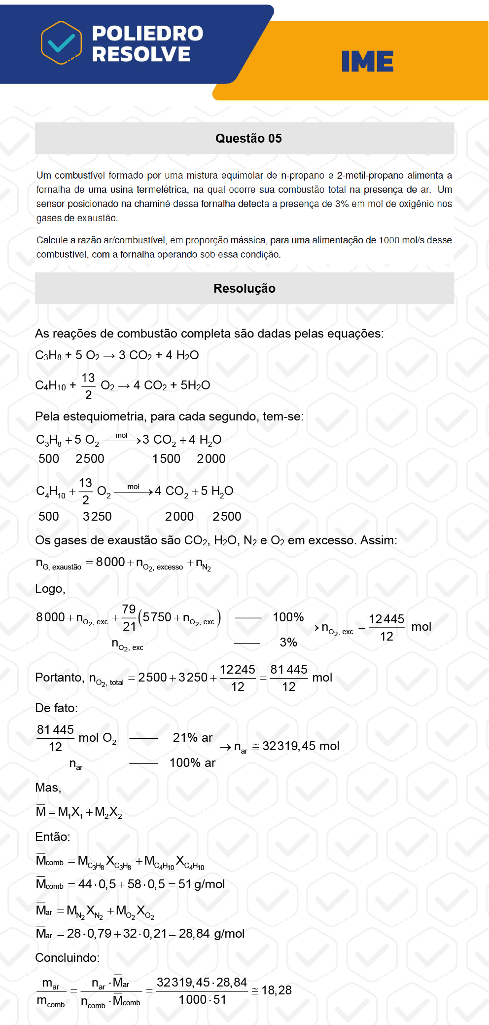 Dissertação 5 - 2ª Fase - Química - IME 2023