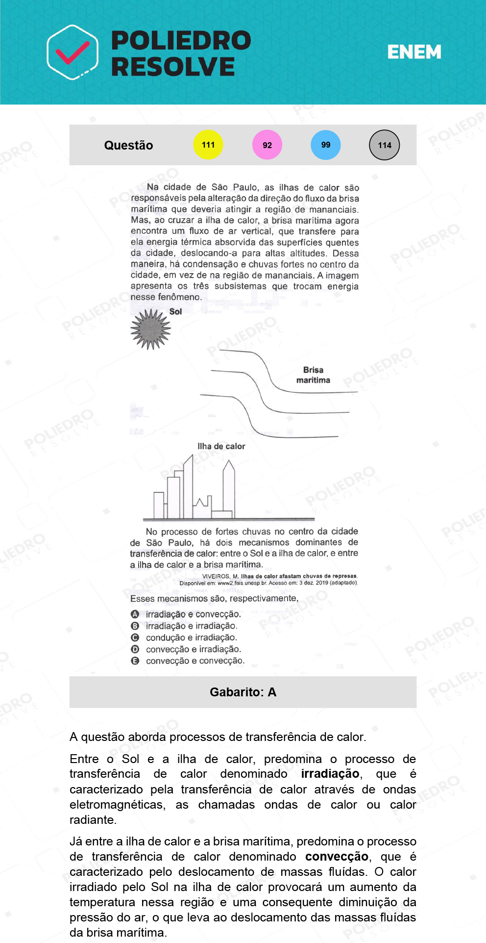 Questão 92 - 2º Dia - Prova Rosa - ENEM 2021