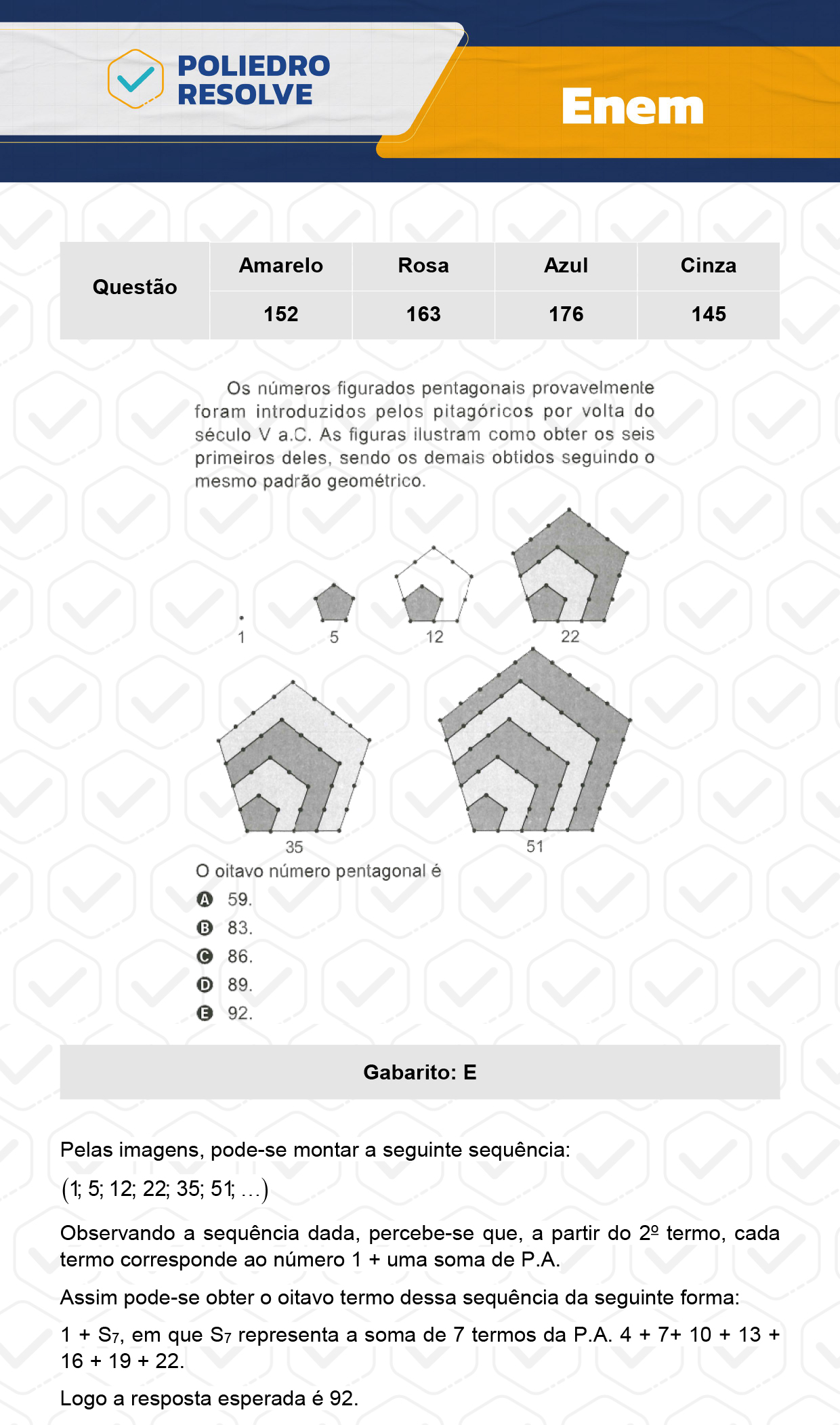 Questão 86 - Dia 2 - Prova Azul - Enem 2023