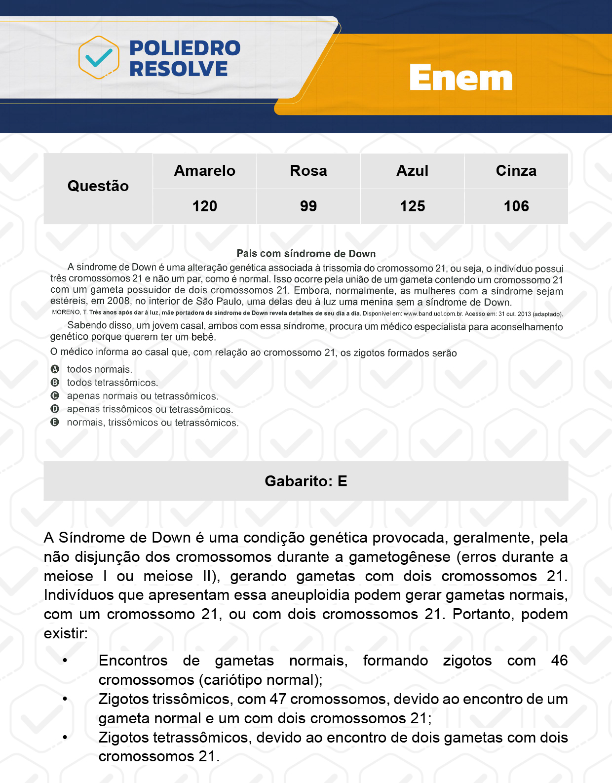 Questão 35 - Dia 2 - Prova Azul - Enem 2023