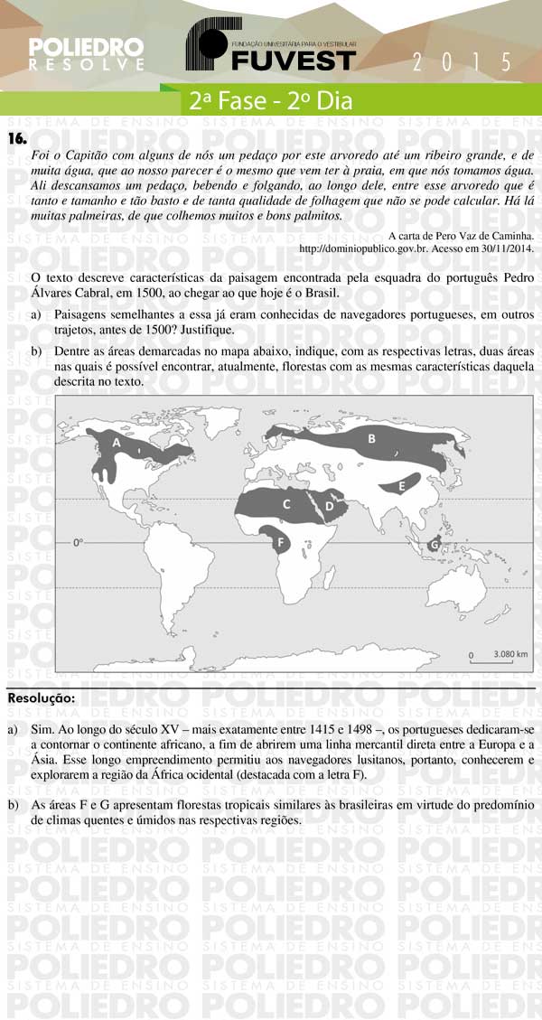 Dissertação 16 - 2ª Fase 2º Dia - FUVEST 2015