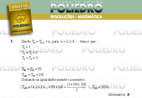 Questão 3 - Conhecimentos Gerais - UNIFESP 2008