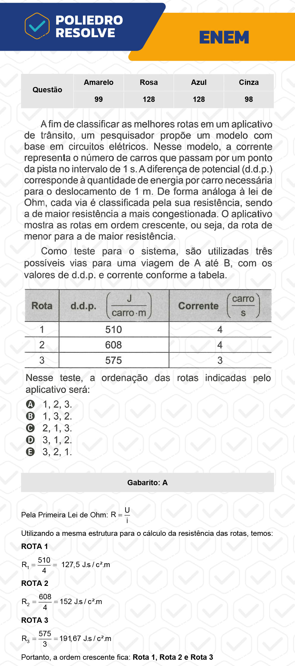 Questão 128 - 2º Dia - Prova Rosa - ENEM 2022