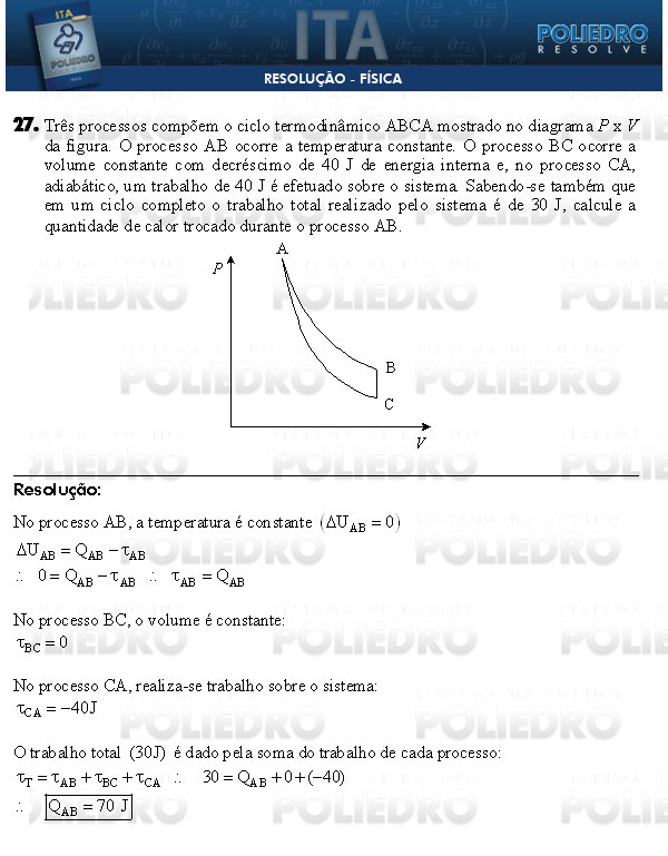 Dissertação 27 - Física - ITA 2009