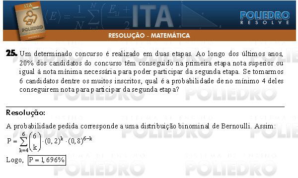 Dissertação 25 - Matemática - ITA 2009