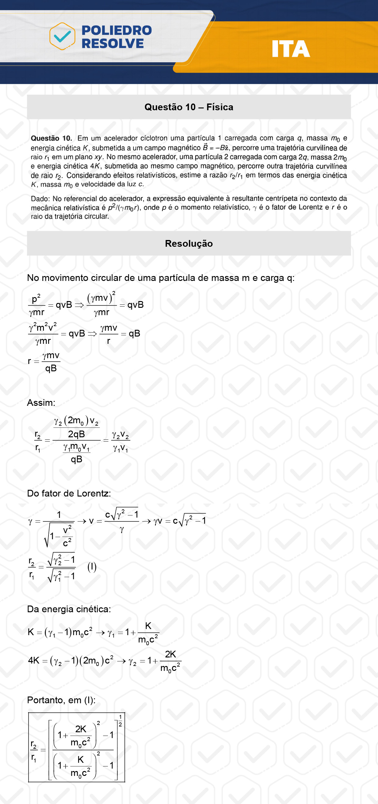 Dissertação 10 - 2ª Fase - 2º Dia - ITA 2024