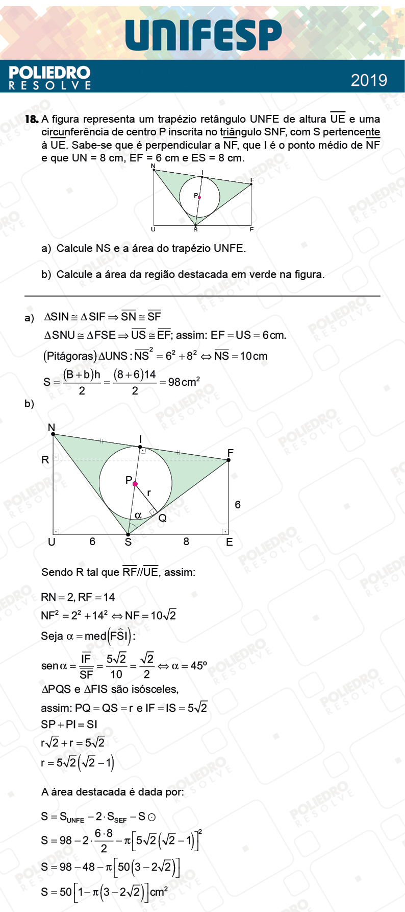 Dissertação 18 - Fase única - 2º Dia - UNIFESP 2019