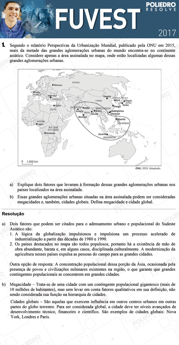 Dissertação 1 - 2ª Fase - 3º Dia - FUVEST 2017