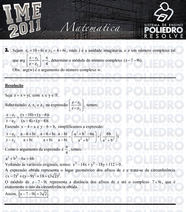 Dissertação 3 - Matemática - IME 2011