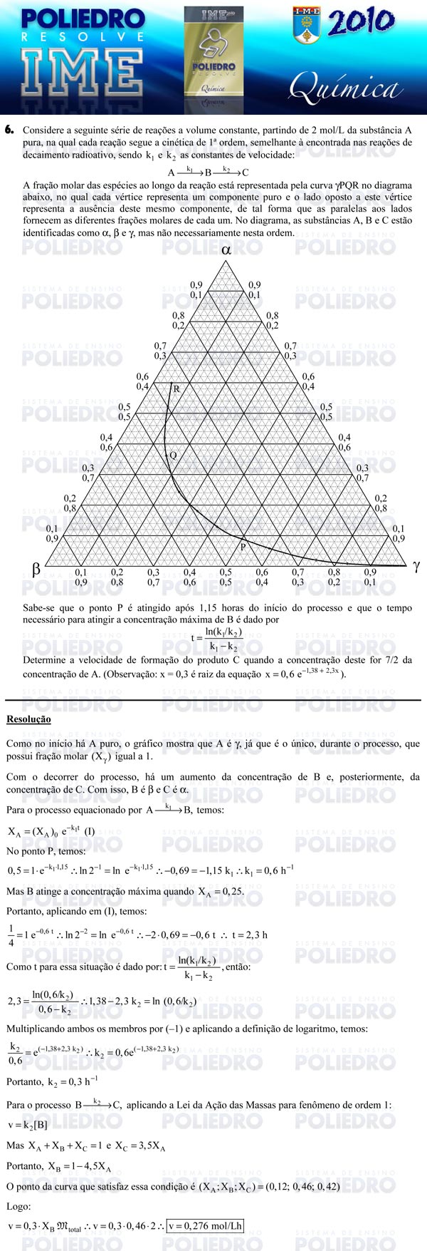 Dissertação 6 - Química - IME 2010