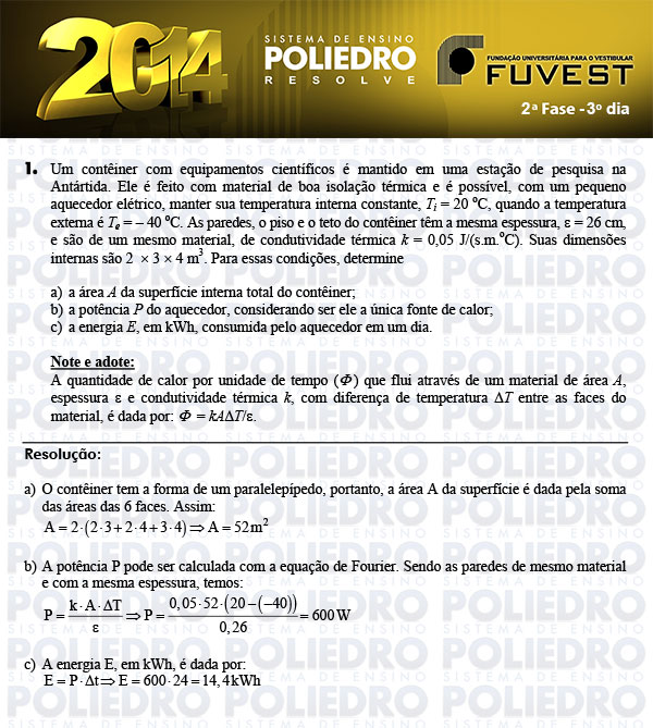 Dissertação 1 - 2ª Fase 3º Dia - FUVEST 2014