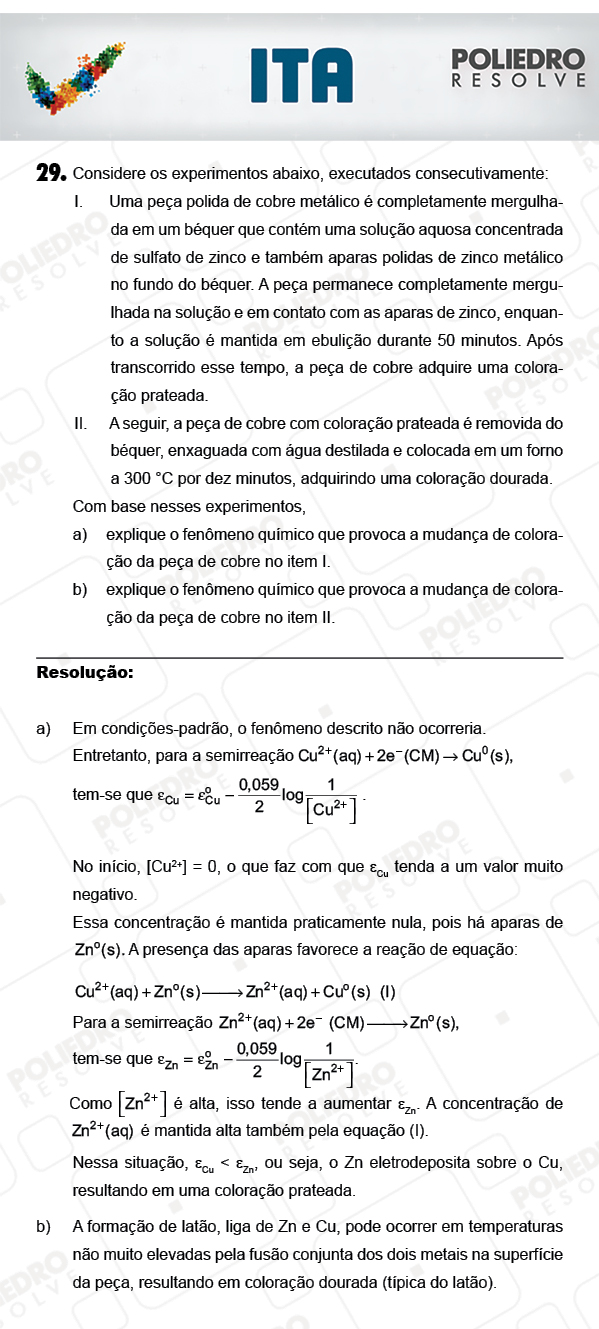 Dissertação 29 - Química - ITA 2018