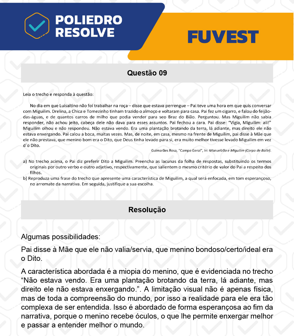 Dissertação 9 - 2ª Fase - 1º Dia - FUVEST 2023