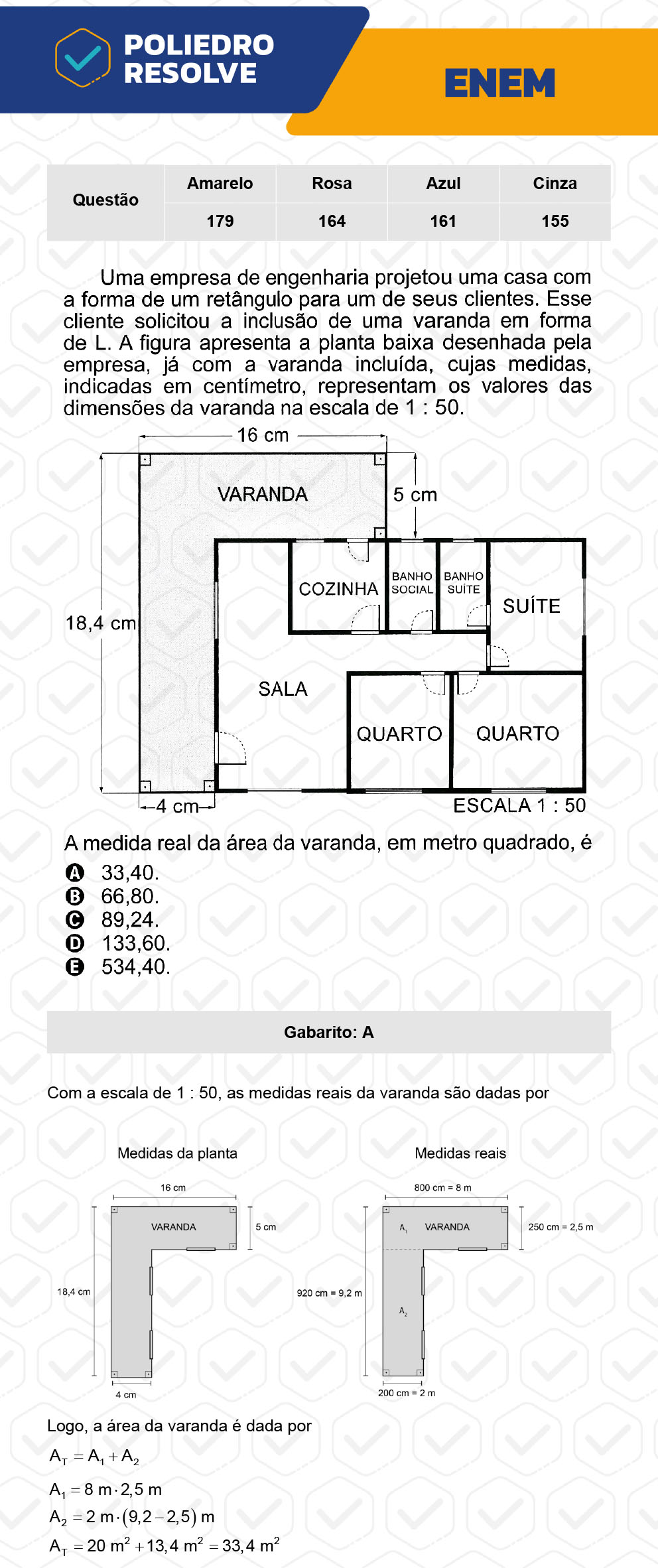 Questão 179 - 2º Dia - Prova Amarela - ENEM 2022