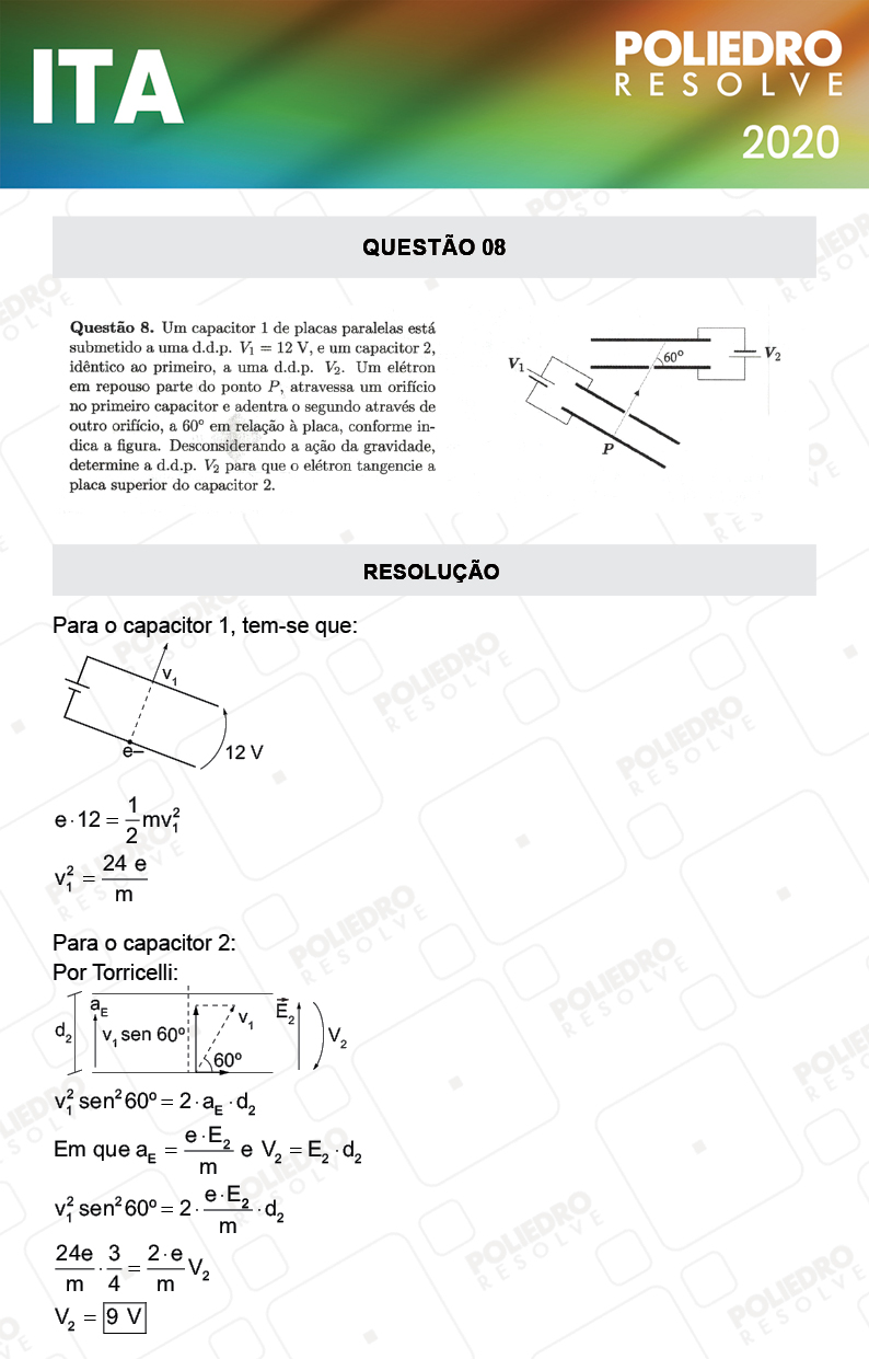 Dissertação 8 - 2ª Fase - 2º Dia - Fis / Red - ITA 2020