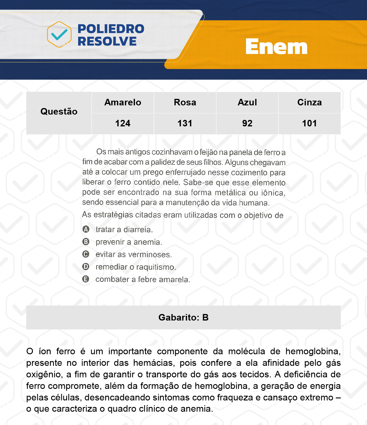 Questão 34 - Dia  2 - Prova Amarela - Enem 2023