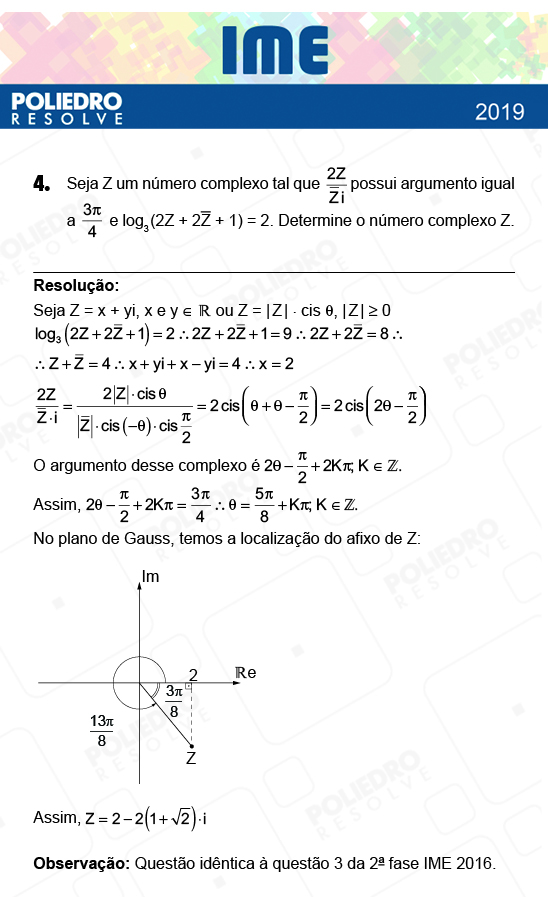 Dissertação 4 - 2ª Fase - Matemática - IME 2019