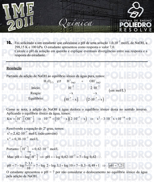 Dissertação 10 - Química - IME 2011