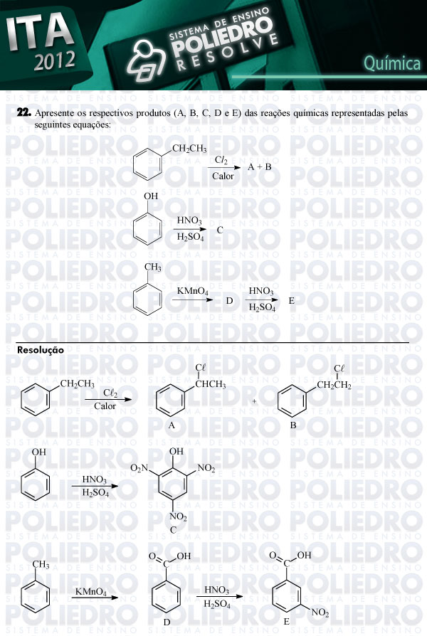 Dissertação 22 - Química - ITA 2012