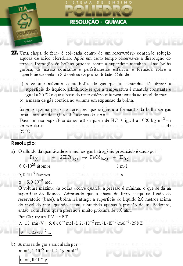 Dissertação 27 - Química - ITA 2008