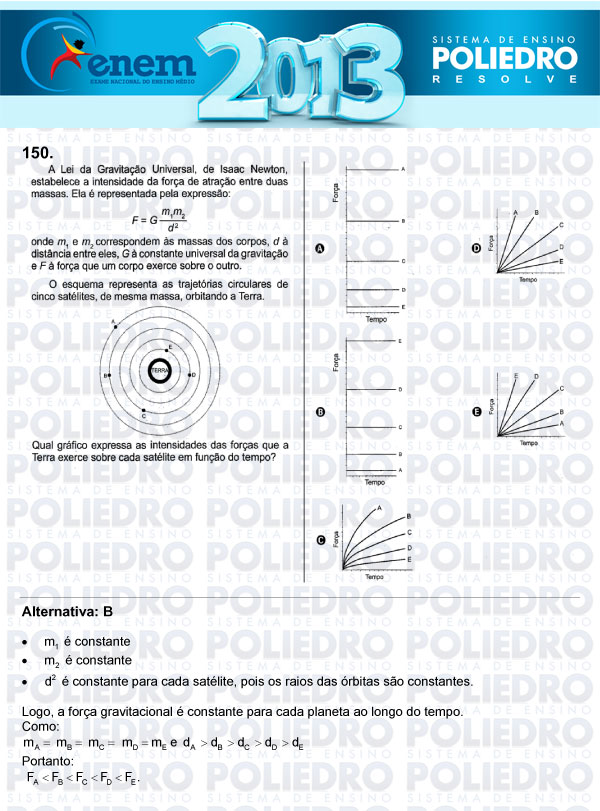 Questão 150 - Domingo (Prova Cinza) - ENEM 2013