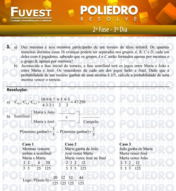 Dissertação 3 - 2ª Fase 3º Dia - FUVEST 2012