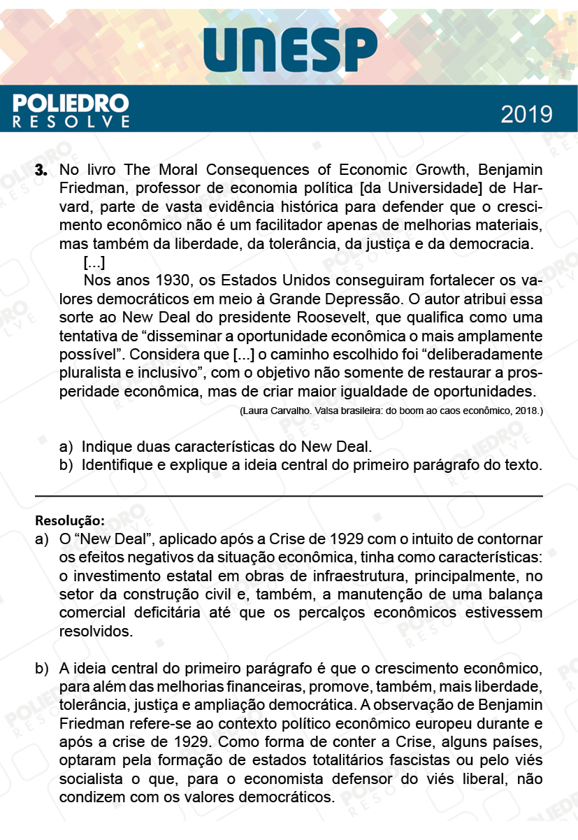 Dissertação 3 - 2ª Fase - 1º Dia - UNESP 2019