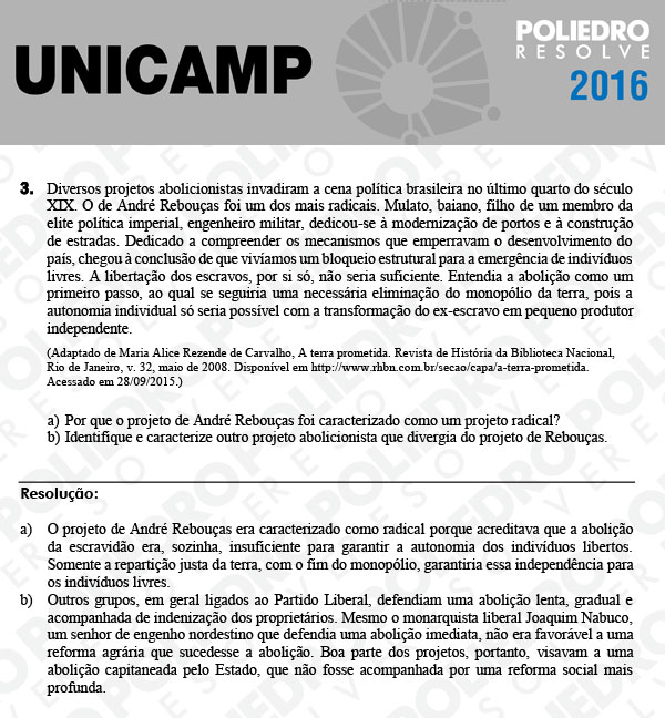 Dissertação 3 - 2ª Fase 2º Dia - UNICAMP 2016