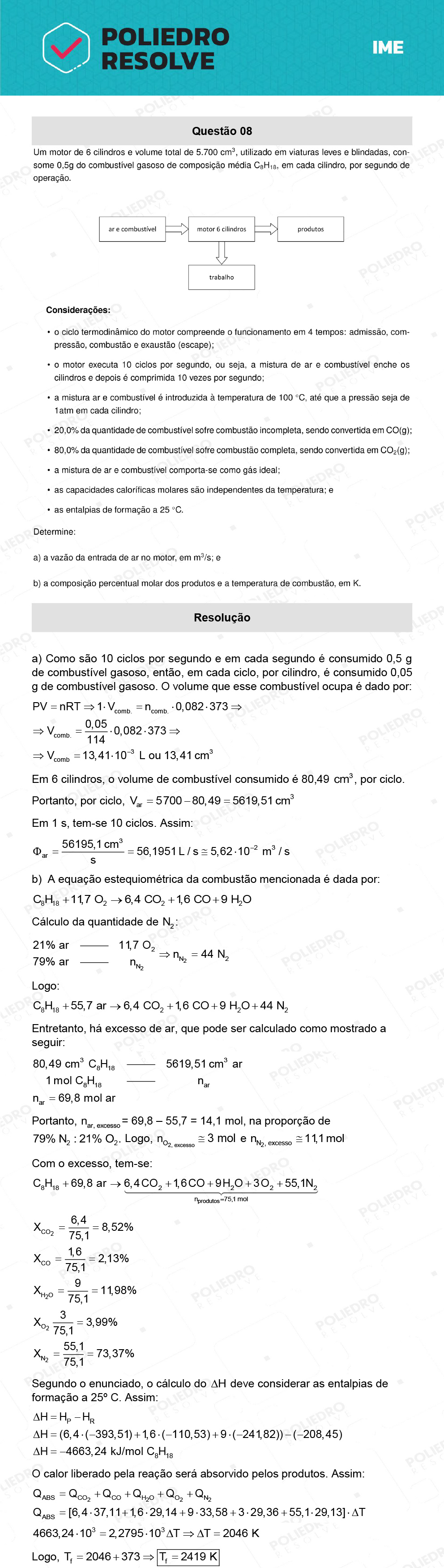 Dissertação 8 - 2ª Fase - Química - IME 2022