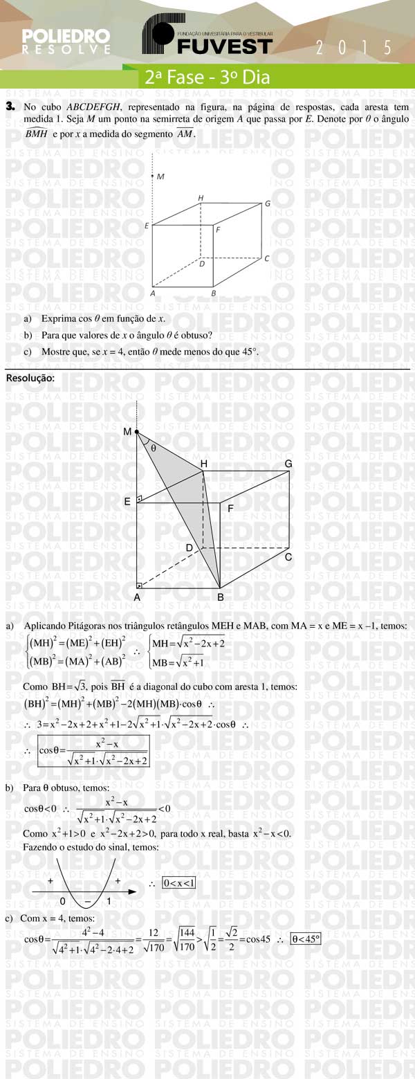 Dissertação 3 - 2ª Fase 3º Dia - FUVEST 2015