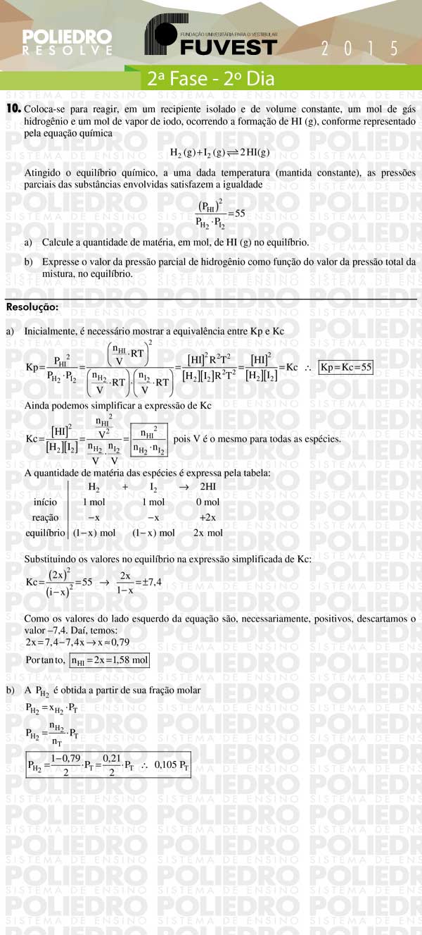 Dissertação 10 - 2ª Fase 2º Dia - FUVEST 2015