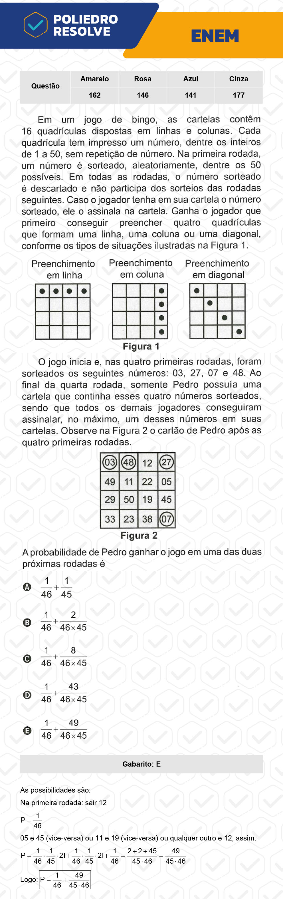 Questão 177 - 2º Dia - Prova Cinza - ENEM 2022