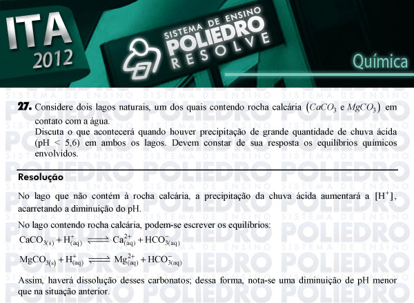 Dissertação 27 - Química - ITA 2012