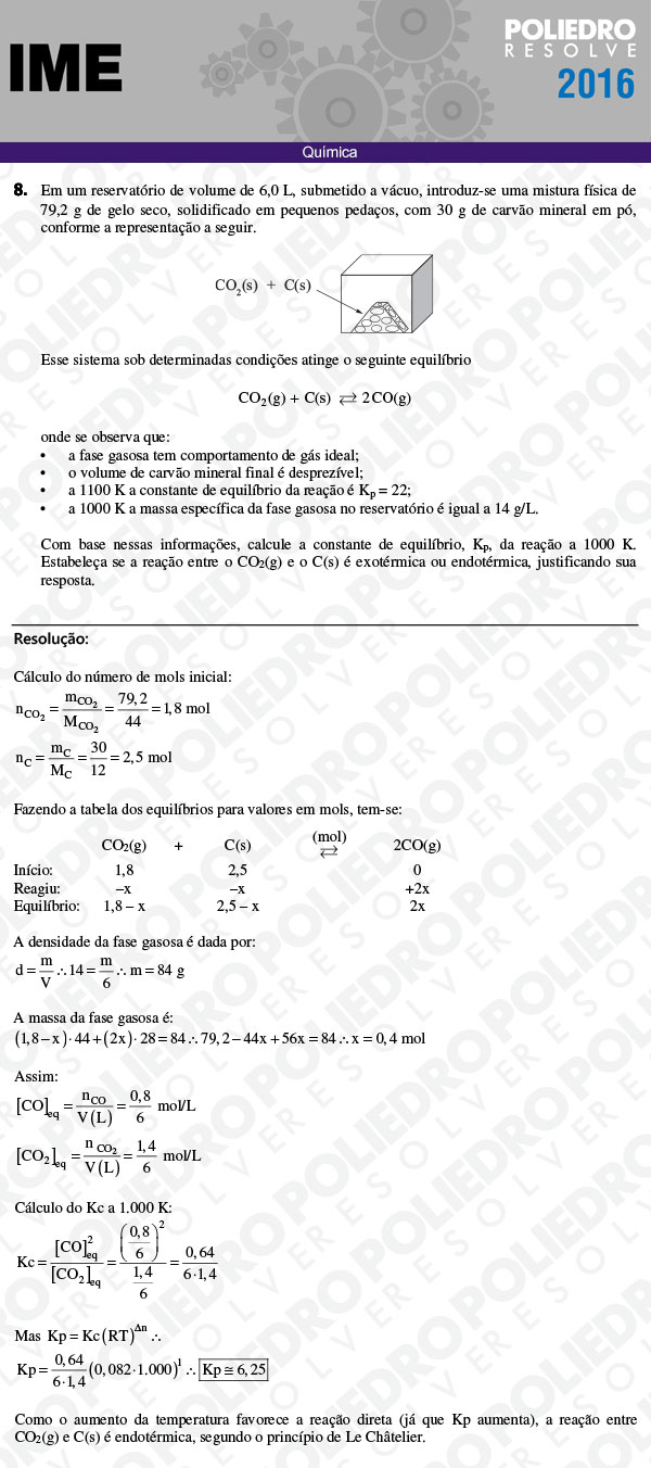 Dissertação 8 - Química - IME 2016