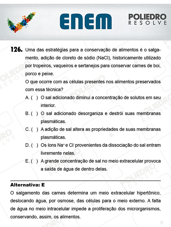 Questão 126 - 2º Dia (PROVA AMARELA) - ENEM 2017