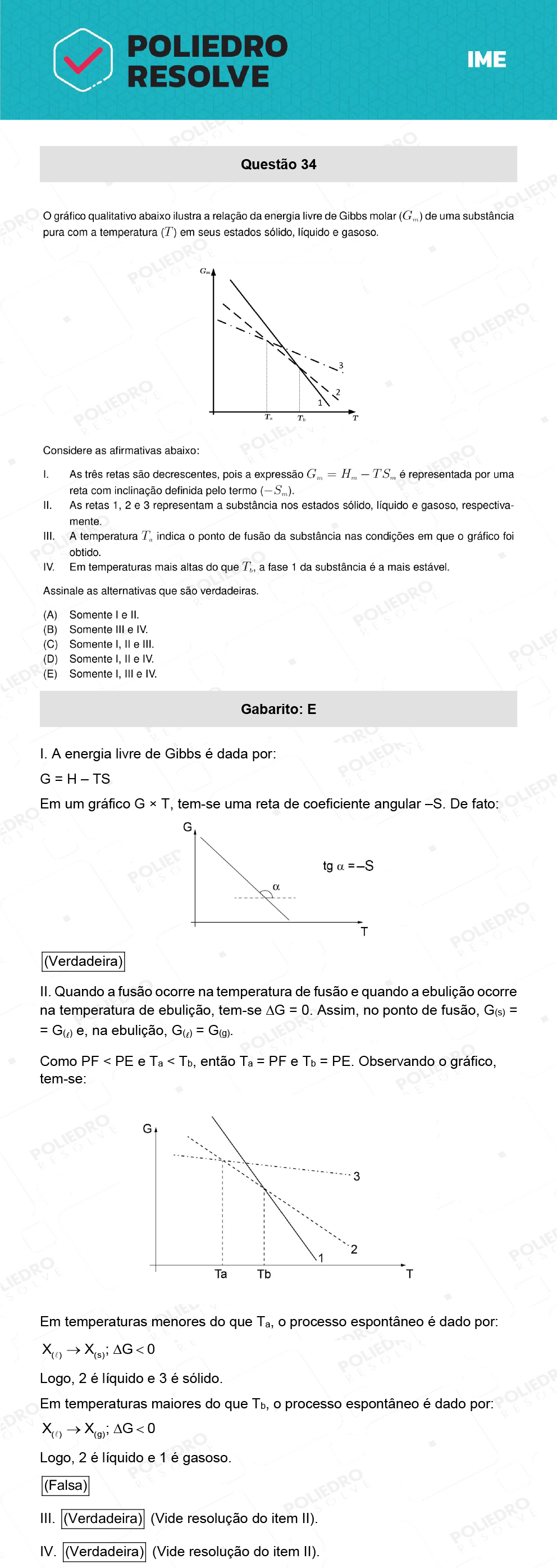 Questão 34 - 1ª Fase - IME 2022