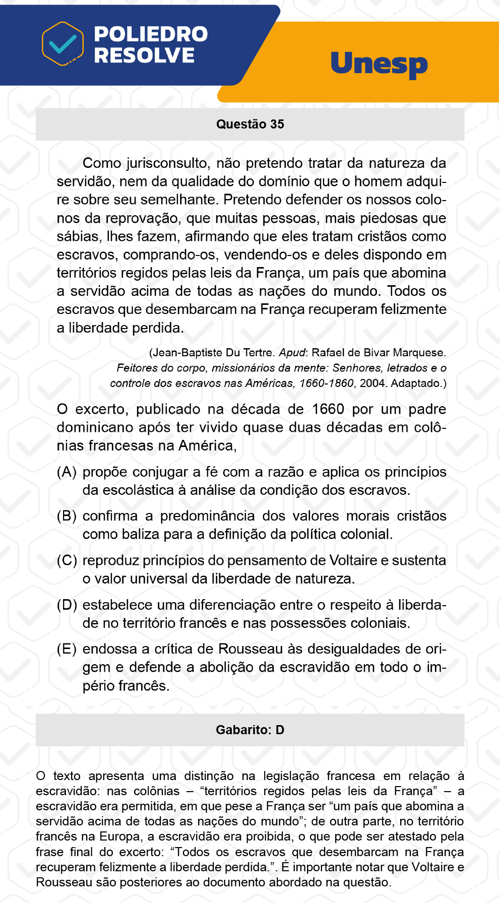 Questão 35 - 1ª Fase - UNESP 2023